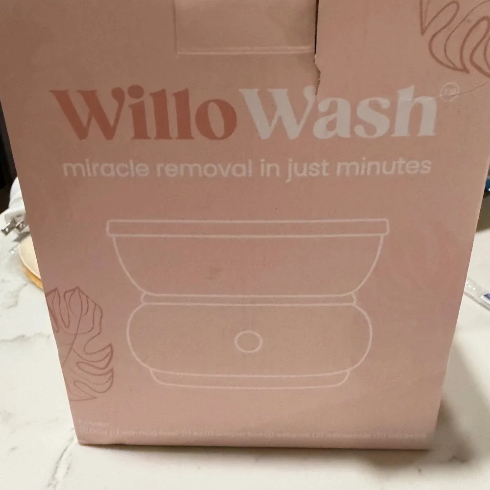 Willo Wash Miracle Removal Nail Soak Off System for Gel Acrylic Dip White